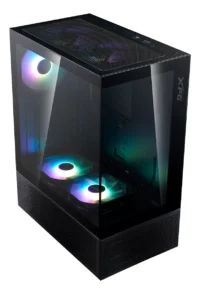 Chasis XPG INVADER X MINI 5 x 120MM ARGB NEGRO ATX